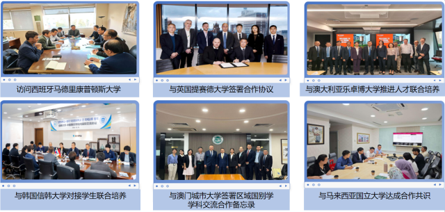 与国（境）外高校新签或续签交流合作项目